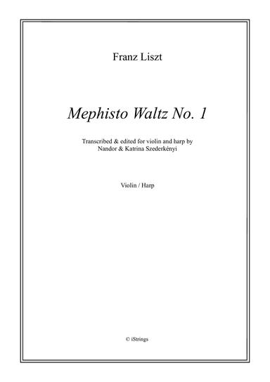 Mephisto Waltz No. 1 for violin & harp