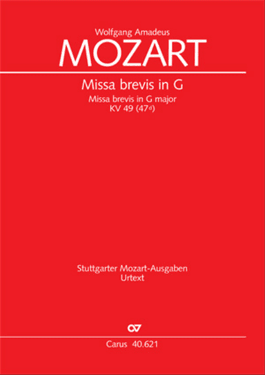 Missa brevis in G major