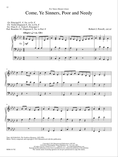 Come, Ye Sinners, Poor and Needy (Downloadable)