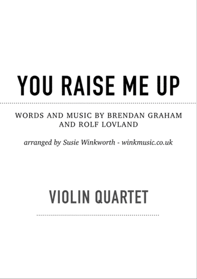 You Raise Me Up