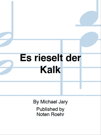 Es rieselt der Kalk