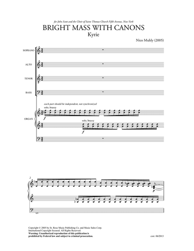 Bright Mass With Canons