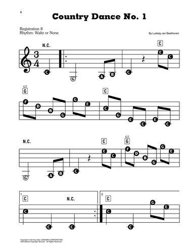 Country Dance No. 1