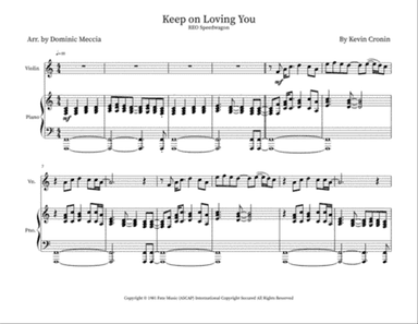 Keep On Loving You