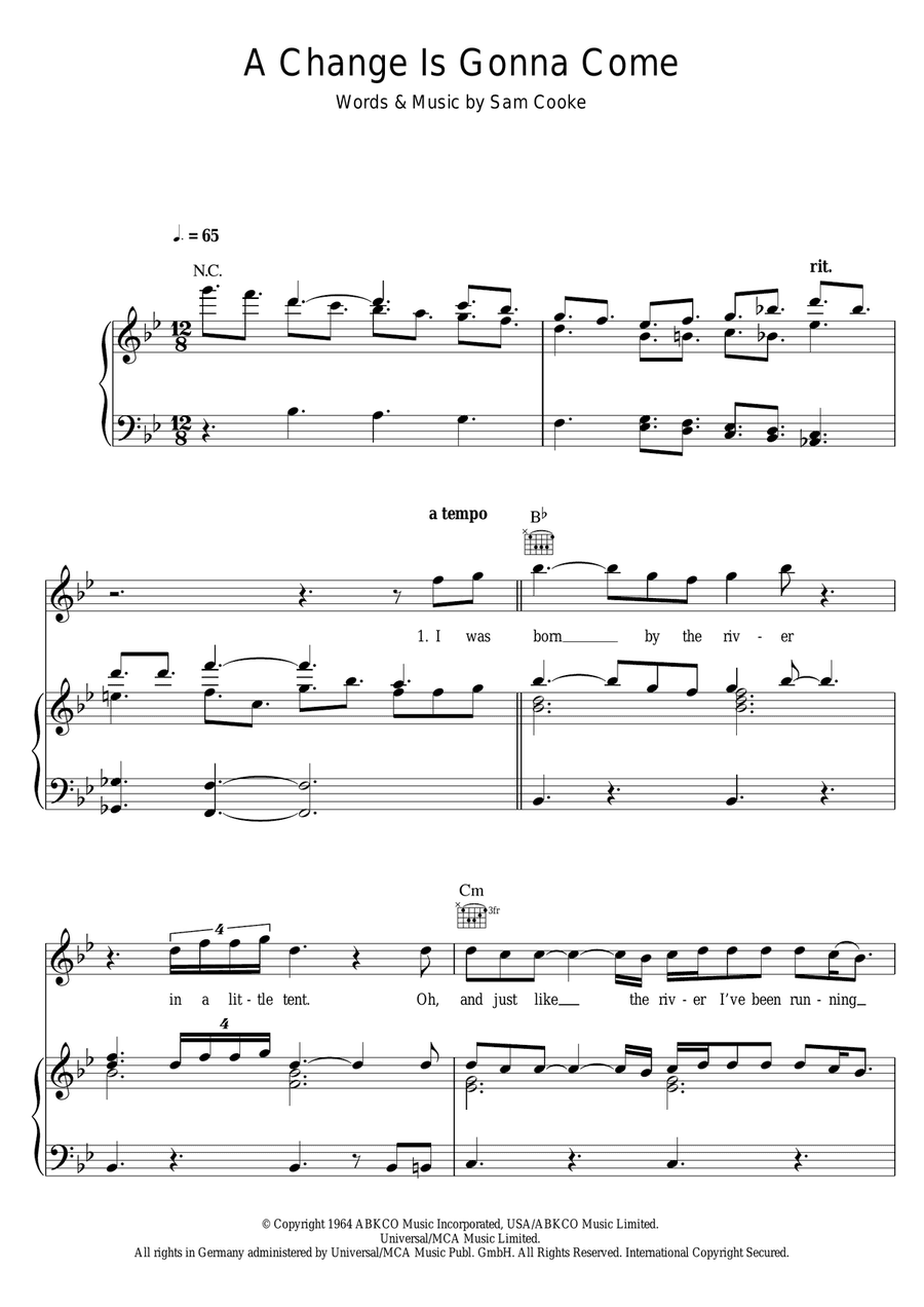 A Change Is Gonna Come