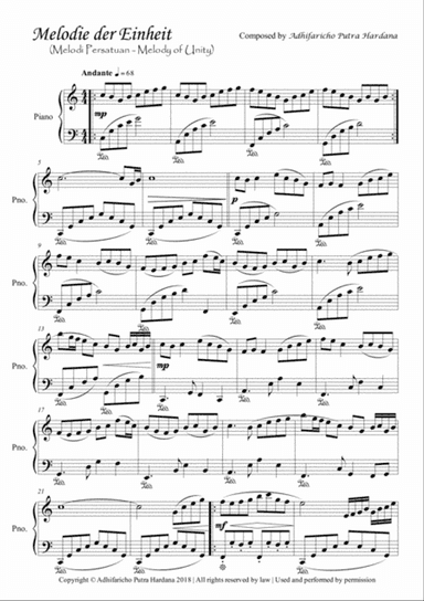 Melodie der Einheit