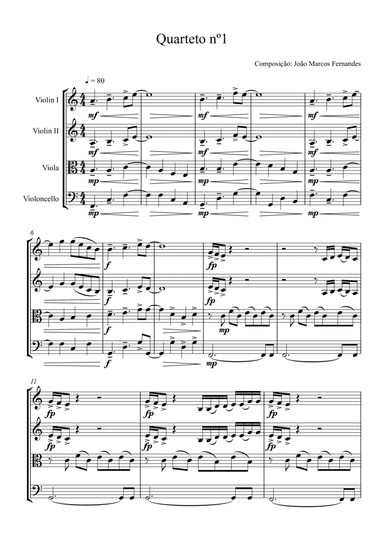 Quarteto nº 1
