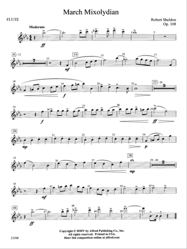 March Mixolydian: Flute