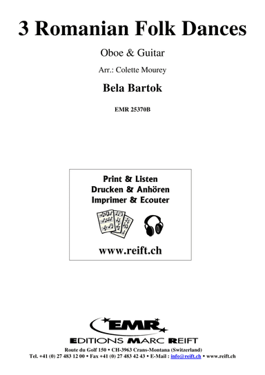3 Romanian Folk Dances