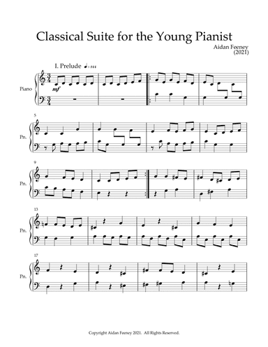 Classical Suite for the Young Pianist