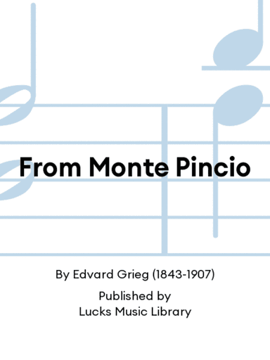 From Monte Pincio