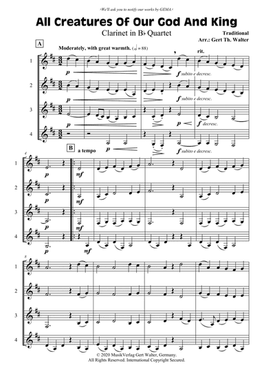 All Creatures Of Our God And King