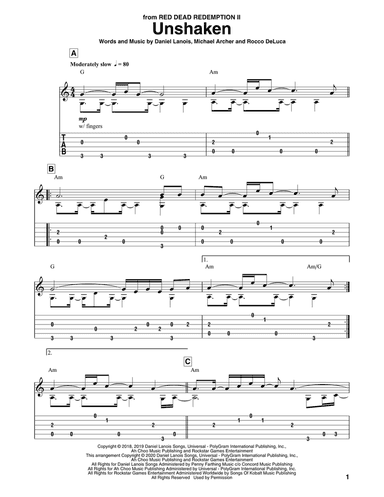 Unshaken (from Red Dead Redemption 2)