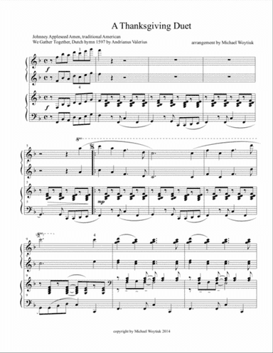 A Thanksgiving Duet