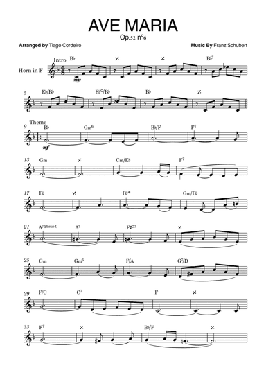 Ave Maria Op.52 nÂș6