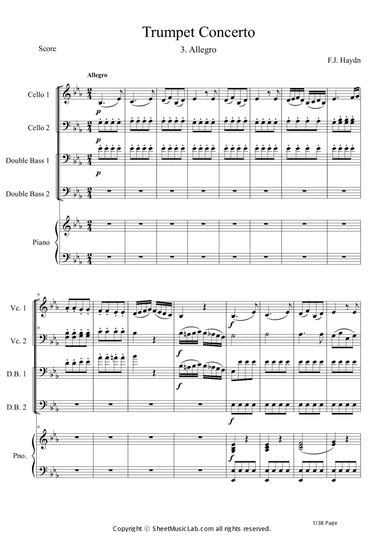 Trumpet Concerto 3. Allegro