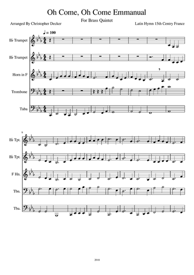 O Come, O Come Emmanuel