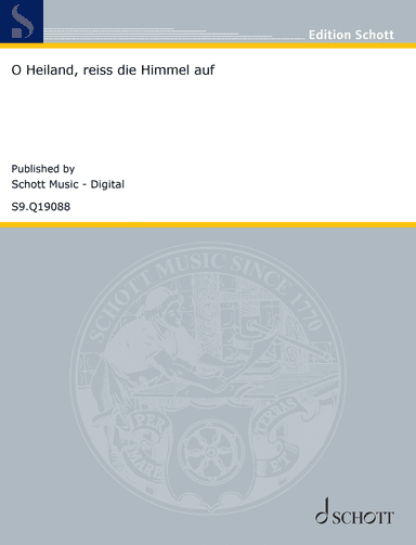 O Heiland, reiß die Himmel auf