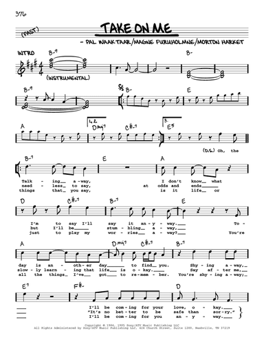 Take On Me