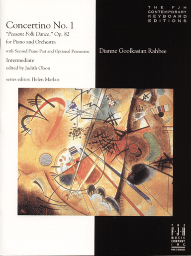 Concertino No. 1 "Peasant Folk Dance," Op. 82 for Piano and Orchestra