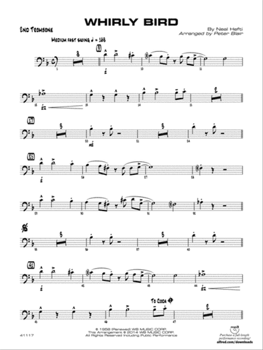 Whirly Bird: 2nd Trombone