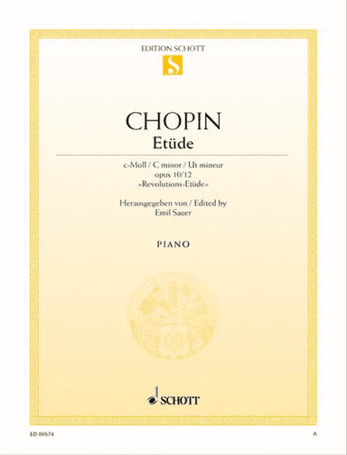 Etude C minor, Op. 10/12