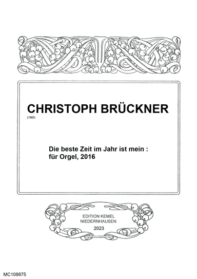 Die beste Zeit im Jahr ist mein
