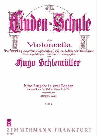 Tutor with Etudes for cello Band 2