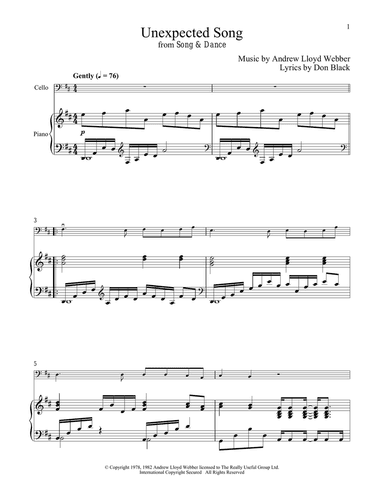 Unexpected Song (from Song & Dance)