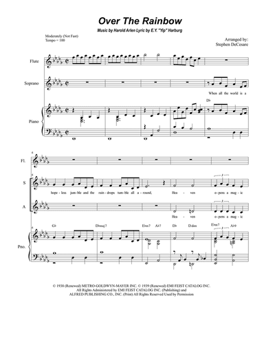 Over The Rainbow (from The Wizard Of Oz)