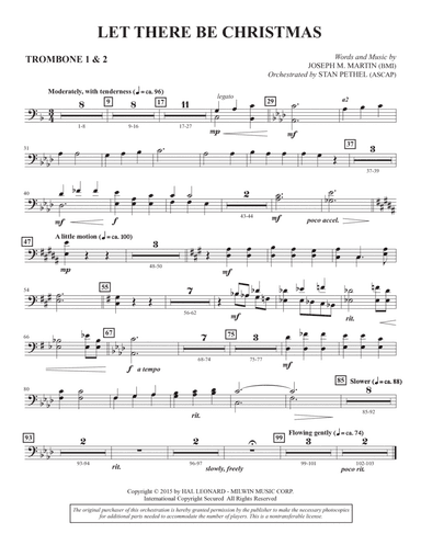 Let There Be Christmas (Consort) - Trombone 1 & 2