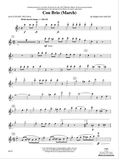 Con Brio: Flute
