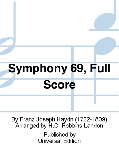 Symphony 69, Full Score