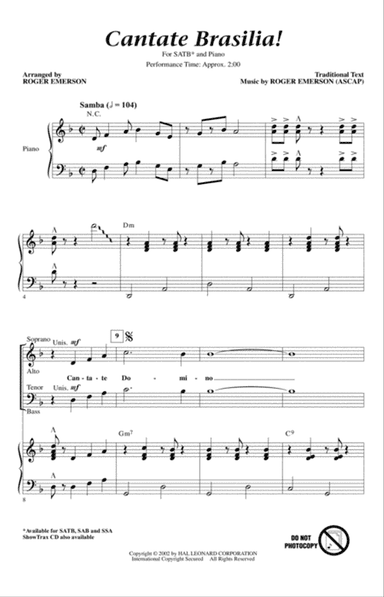 Cantate Brasilia