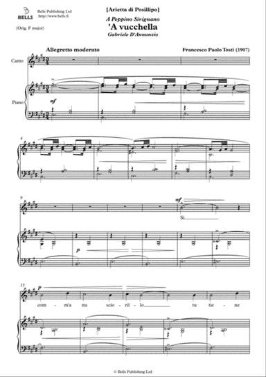 A vucchella (E Major)