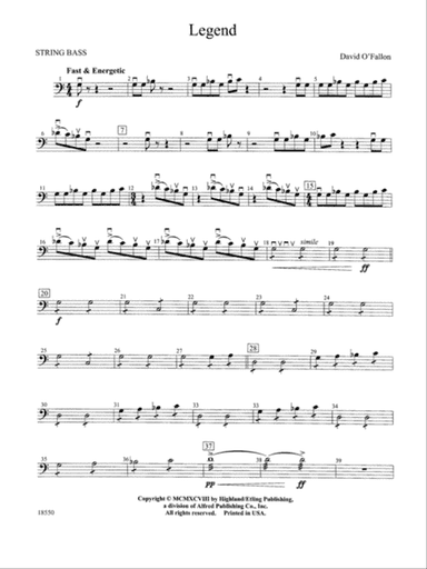 Legend: String Bass