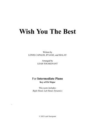 Wish You The Best
