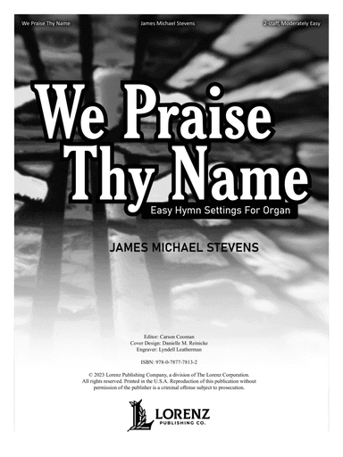We Praise Thy Name