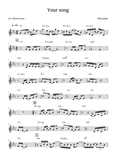 Your Song