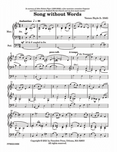 Song without Words