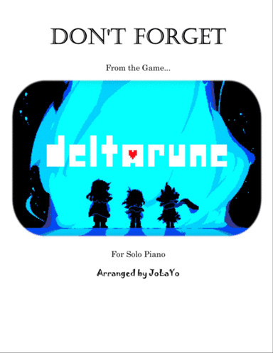 Don't Forget
