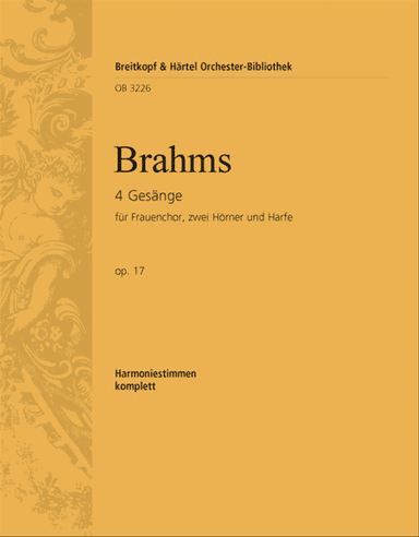 4 Songs Op. 17