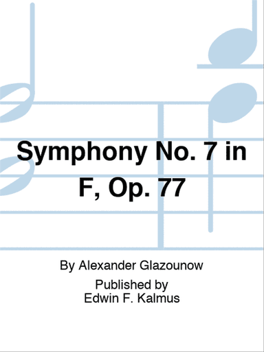 Symphony No. 7 in F, Op. 77
