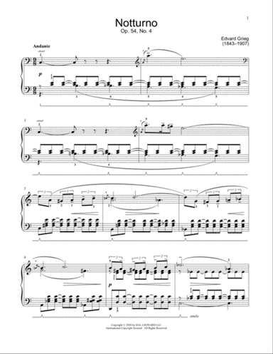 Notturno, Op. 54, No. 4