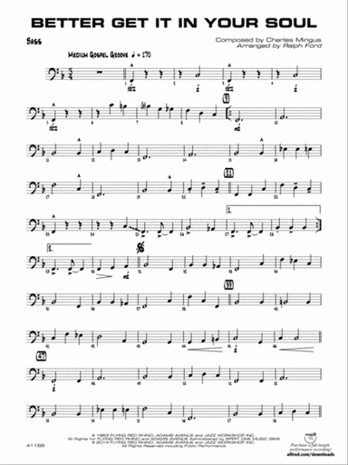 Better Get It in Your Soul: String Bass