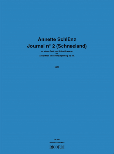 Journal n° 2 (Schneeland)