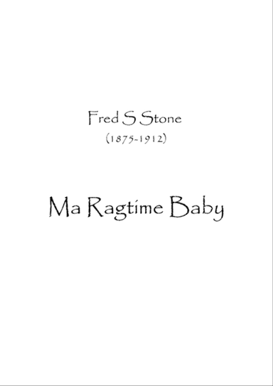 Ma Ragtime Baby