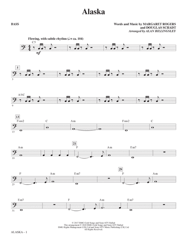 Alaska (arr. Alan Billingsley) - Bass