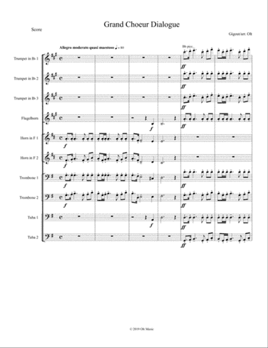 Grand Choeur Dialogue