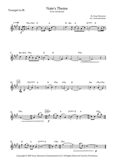 Uncharted: Nate's Theme